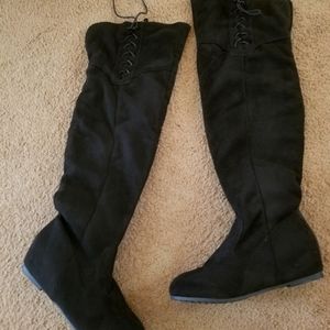 Knee high boots